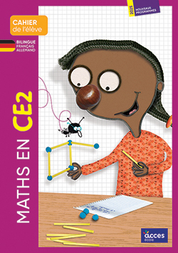 Cahier de l'élève bilingue (français-allemand) - Maths en CE2